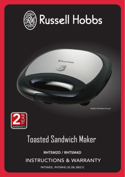 Toasted Sandwich Maker