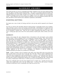 4.6 geology and soils existing setting