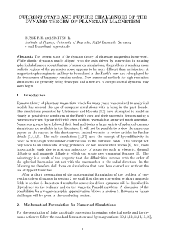 Current state and future challenges of the dynamo theory of