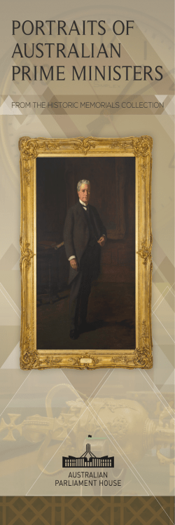 Portraits of Australian Prime Ministers