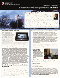 Information Technology Division|Bulletin