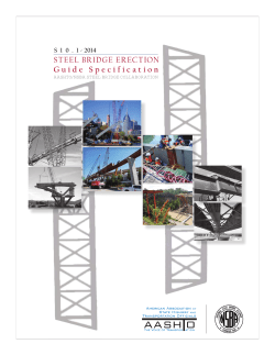 S10.1 - 2014 Steel Bridge Erection Guide Specification