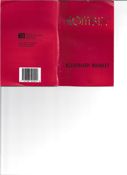 first ROMBIX manual