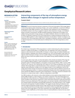 Interacting components of the top-of