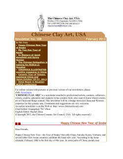Chinese Clay Art, USA