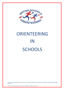 orienteering in schools