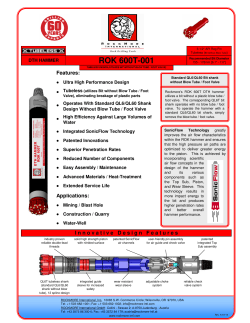 6inch ROK600T Hammer