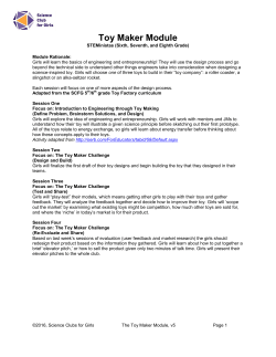 STEMinistas-Toy-Make.. - Science Club for Girls