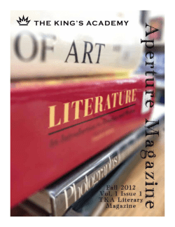 note - The King`s Academy