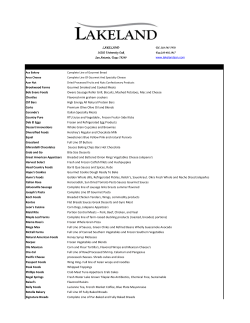 Lakeland Manufacturer List - ESC-20