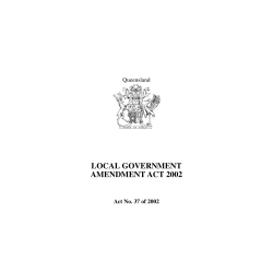 Local Government Amendment Act 2002