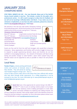 january 2016 - Norfolk County Council
