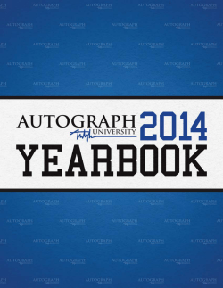 Click here to your FREE copy of the 2014 Autograph