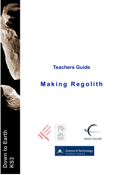 regolith teacher