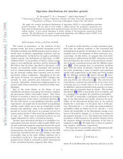 Sign-time distributions for interface growth