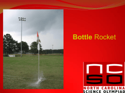 Bottle Rocket Help