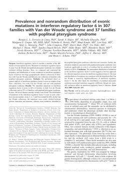 Prevalence and nonrandom distribution of exonic mutations
