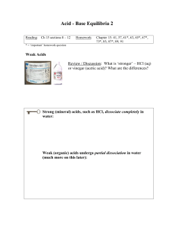 Acid-Base Equilibria2