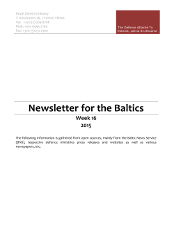 the baltics