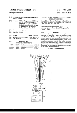 Cyrogenic bladder for necrosing tissue cells