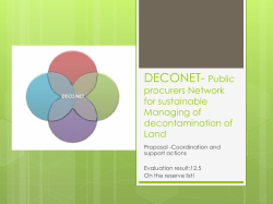 DECONET - Common Forum