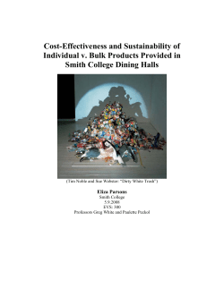 Cost-Effectiveness and Sustainability of Individual v.