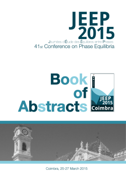 Scientific Programme and Book of Abstracts