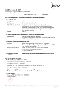 safety data sheet - Merck Performance Materials