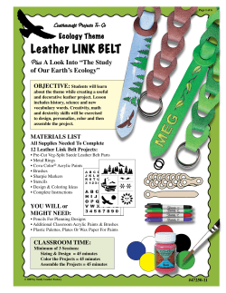 Leather LINK BELT - Tandy Leather EU