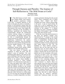 Through Oneness and Plurality: The Journey of Self