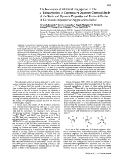 The Irrelevance of d-Orbital Conjugation. I. The a