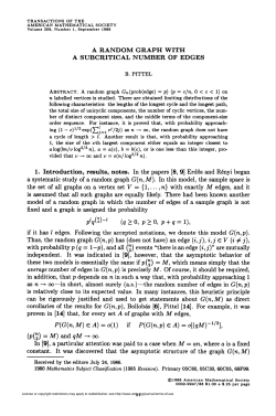 (p(l) = M) and qM -> oo. - American Mathematical Society