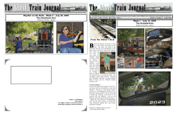 The Ghost Train Journal - Connecticut Eastern Railroad Museum