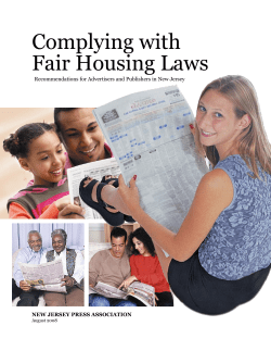 Complying with Fair Housing Laws