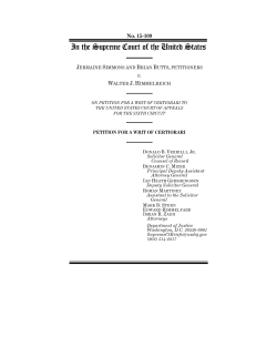 Petition - SCOTUSblog