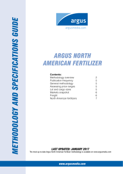 Methodo Logy and specifications g U ide