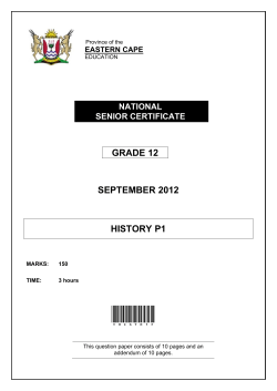 grade 12 september 2012 history p1