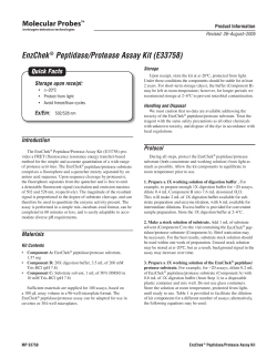 EnzChek Peptidase/Protease Assay Kit