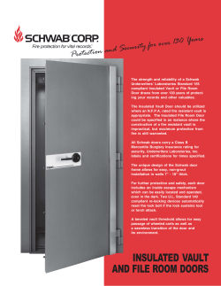 Schwab vault door
