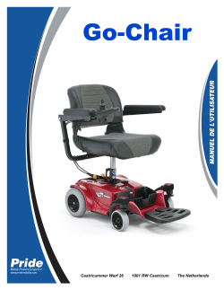 Go-Chair - Pride Mobility