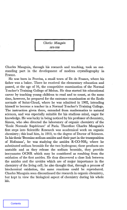 In Memoriam: Charles Mauguin