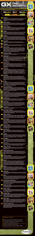 GX Class Descriptions