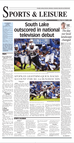 South Lake outscored in national television debut