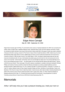 Edgar Arturo - Carvajal - Turrentine Jackson Morrow