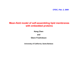 Mean-field model of self-assembling lipid membranes