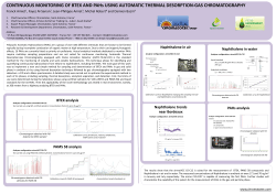 Analyzer configuration: airmoVOC C6-C12