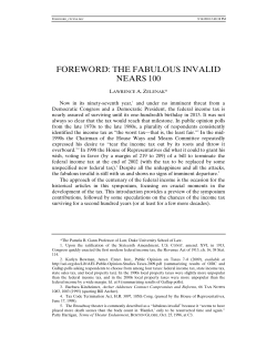 Foreword - Duke Law Scholarship Repository