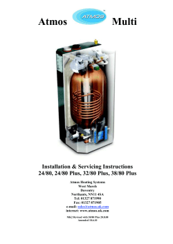 Atmos Multi Mk2 - Atmos Heating Systems