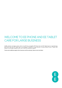 welcome to ee phone and ee tablet care for large business