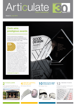 Corin wins prestigious awards